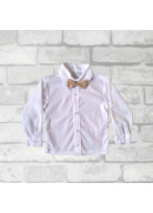 CAMISA BRANCA MANGA LONGA LISA TAM. PP,M, 2 E 3